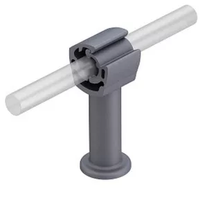 Suport pentru cabluri Obo, gri, 55 mm, 5207487