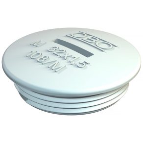 Capac cu șurub Obo, gri deschis M25 2033016