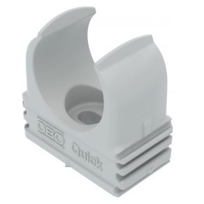 Obo Clemă de fixare rapidă, gri deschis M20 2149010