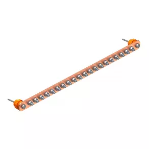   Șină de echilibrare a potențialului Obo BigBar / 20 de conexiuni, 20xM10 5015849