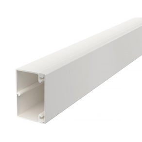   Conductă Obo pentru perete și tavan, fără halogen, alb zăpadă, 40x60x2000, 6175410