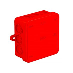   Cutie de joncțiune pentru cablu Obo, roșie 85x85x40 2000164