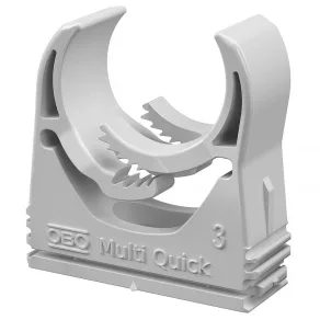 Clemă Obo Multi-Quick, gri deschis 25-28,5 mm 2153130