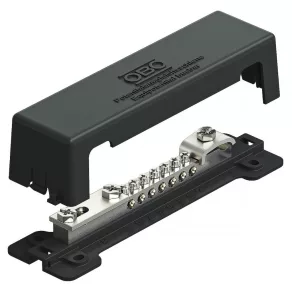   Bară de echilibrare a potențialului Obo (EPH) pentru exterior, neagră, 50 x 5 mm, 5015111