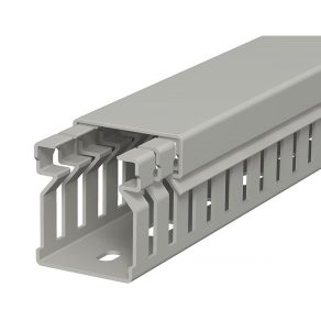   Canal de gestionare a cablurilor Obo, gri piatră 30x25x2000 6178005