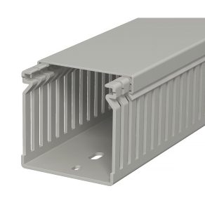   Canal de gestionare a cablurilor Obo, gri piatră 60x60x2000 6178033