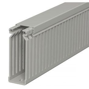   Canal de gestionare a cablurilor Obo, gri piatră 80x25x2000 6178050