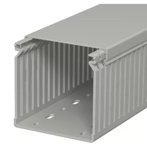   Canal de organizare a cablurilor Obo, gri piatră 80x80x2000 6178056