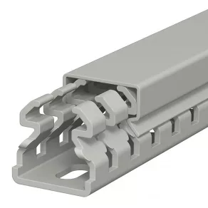  Canal de organizare a cablurilor Obo, gri piatră 25x25x2000 6178302
