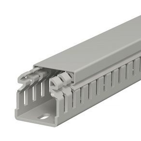   Canal de gestionare a cablurilor Obo, gri piatră 37x37x2000 6178307