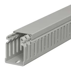   Canal de organizare a cablurilor Obo, gri piatră 50x37,5x2000 6178312