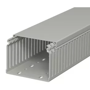   Canal de organizare a cablurilor Obo, gri piatră 75x100x2000 6178328