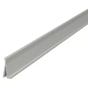 Perete despărțitor Obo, gri deschis, 40 x 2000 mm, 6023096