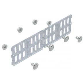   Conector de colț Obo pentru jgheab de cabluri, orizontal, zinc 60x200 6067611