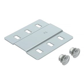   Element de acoperire Obo pentru punct de conectare, lat, cu șuruburi, zinc B100mm 7070205