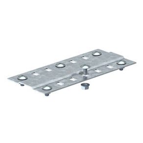   Element de acoperire Obo pentru punct de conectare, lat, cu șuruburi, zinc B100mm 7070306