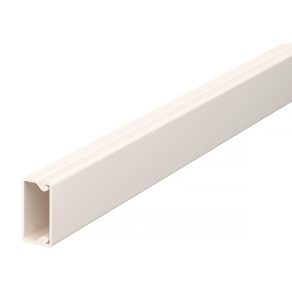   Conductă Obo pentru perete și tavan cu perforație inferioară, alb crem 10x20x2000 6150756