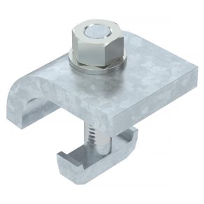   Suport de fixare Obo cu șurub cu cap cârlig, h = 25 mm, zinc 60x50 6355072