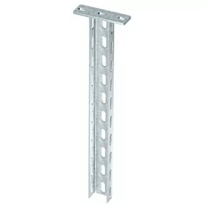   Stâlp de suspendare Obo cu placă de cap sudată, zinc 50x30x400 6342355
