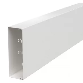   Canal de organizare a cablurilor Obo cu perforații în partea inferioară, alb ca zăpada, 60x200x2000 6248667