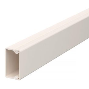   Conductă Obo pentru perete și tavan cu perforație inferioară, alb crem 15x30x2000 6025013