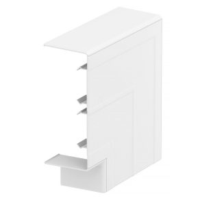   Capac pentru element de colț plat Obo, alb ca zăpada 172x172x56 6113270