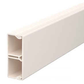   Canal Obo pentru perete și tavan cu perforație pentru fixare cu cuie/partea inferioară, alb crem 20x50x2000 6168728