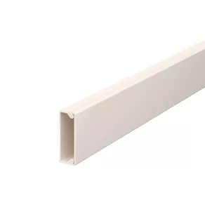   Obo fali és mennyezeti csatorna fenékperforálással 10x30x2000, krémfehér 6150772