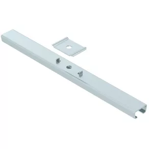   Obo függesztett tartó rácsos tálcához, rögz.elemmel B370mm, szalaghorganyzott, DIN EN 10346, cink 6015404