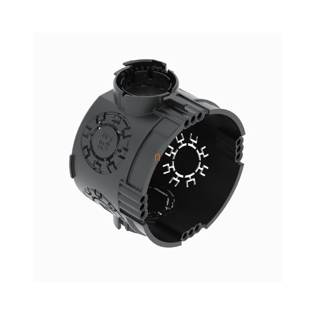 Cutie din plastic 65 mm, perforată, stivuibilă, adâncime 46 mm, UG 46 2003700 OBO