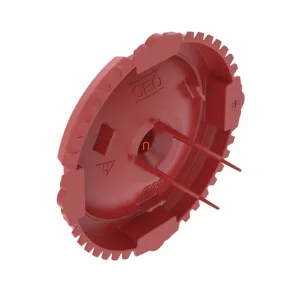   Capac de semnalizare OBO ZU 60-SD pentru montare sub tencuială, d60 mm, roșu, 2003760