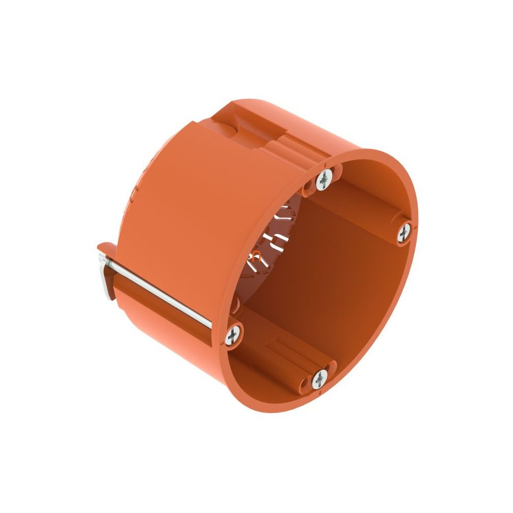 Cutie din gips 1, d68mm, adâncime 47mm, portocaliu HG 47 2003802 OBO