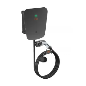   Stație de încărcare electrică Obo Wallbox cu comutator cu cheie Ion Key, negru, 330x300x127, 6570022