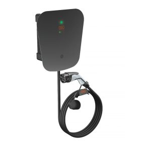   Stație de încărcare electrică Obo Wallbox Basic Protect cu protecție la supratensiune, negru 370x340x136 6570024