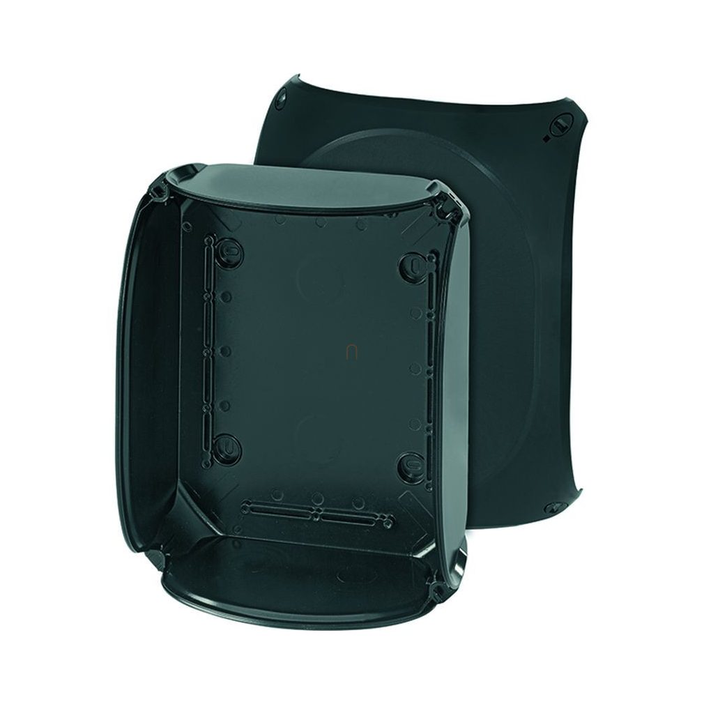 Hensel KF 2500 C kábelösszekötő doboz kapcsok nélkül, 205x255x112mm IP66 fekete, időjárásálló
