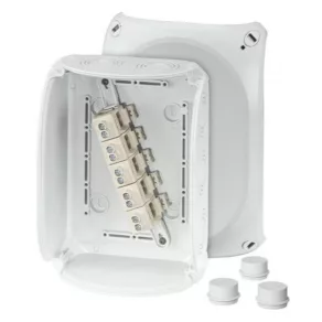   Cutie de joncțiune Hensel DK 1610 GZ cu membrană, cu cleme, 210x155x92 mm 62000158