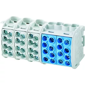   Clemă de racordare pentru cablu principal Hensel 4P 4x1,5-25 mm² gri-albastru KKL 48 2600136