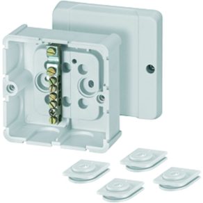   Cutie de joncțiune Hensel DP 9026 pentru egalizarea potențialului IP54 gri, 88x88x49mm 6000039