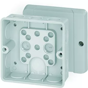   Hensel DE 9340 kábeösszekötő doboz membrános, kapcsok nélkül, 98x98x55mm 6000271