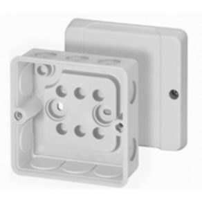   Cutie de conexiuni Hensel DE 9320 cu membrană, fără cleme, 88x88x50mm 6000659