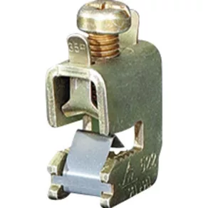   Clemă de prindere Hensel KS 35 F, clemă pentru șină colectoare, 4-35 mm², pentru șină cu lățimea de 5 mm