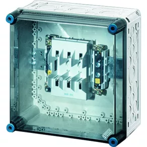   Dulap de siguranțe cu cuțit Hensel Mi-4205 NH, 1xNH00-3p, 4-35 mm²/MiVS100/160, 125 A, 300 x 300 x 170 mm