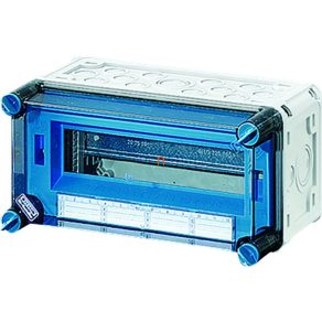 Distribuitor mic Hensel Mi 1112, 12 module, 1 rând IP65