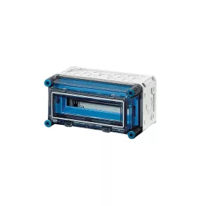   Dulap pentru întrerupătoare mici Hensel Mi-1117, pentru unități de distribuție de până la 1x12x18 mm, fără cleme, cu capac rabatabil