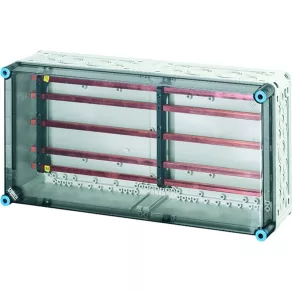   Hensel Mi-6452 Dulap pentru șină colectoare fără cleme de cablu, șină colectoare 250 A, 600x300x170 mm