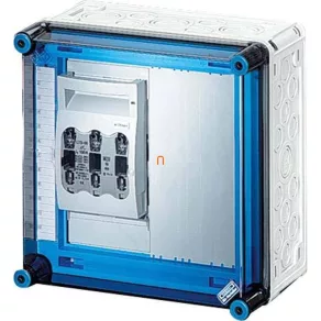   Distribuitor de siguranțe secționabil cu cuțit Hensel Mi-6228 NH, 1xNH00-3p, 4x35 mm², bară colectoare 630 A