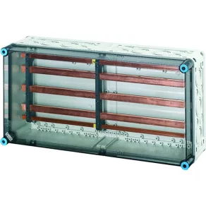   Hensel Mi-6455 Dulap pentru șină colectoare fără cleme de cablu, șină colectoare 630 A, 600x300x170 mm