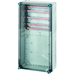   Hensel Mi-6457 Dulap pentru șină colectoare fără cleme de cablu, șină colectoare 400 A, 300x600x170 mm