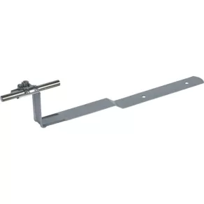   Suport pentru conductoare de acoperiș DEHN DEHNQUICK NIRO pentru 6-10 mm, L 260 mm, cu placă de sprijin curbată 202901 DLH DQ 6.10 H55 L260 GS V2A
