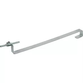   Suport pentru conductoare de acoperiș DEHN DEHNQUICK St/tZn pentru Rd 6-10 mm, L 410 mm, cu placă de sprijin îndoită 202080 DLH DQ 6.10 H55 L410 WS STTZN